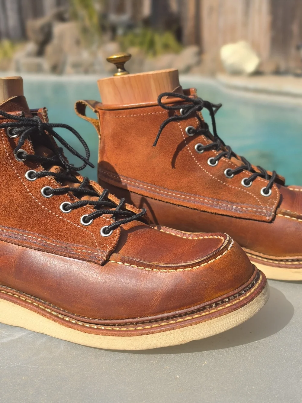 Red Wing Shoes X Todd Snyder Irish Setter 4314 Moc Toe Boots Size 8D